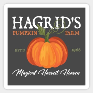 Hagrid's pumpkin farm Sticker